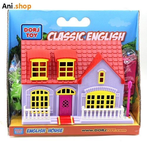 اسباب بازی خانه انگلیسی دورج تویز مدل English house کد203