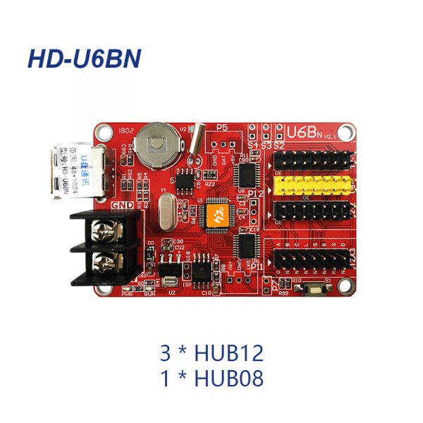 برد کنترل تابلو روان HD-U6B