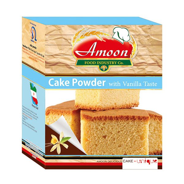 پودر کیک وانیلی آمون500گرم