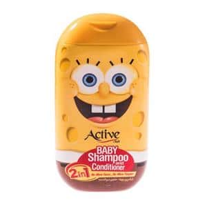 شامپو بچه اکتیو مدل Sponge Bob مقدار 280 گرم