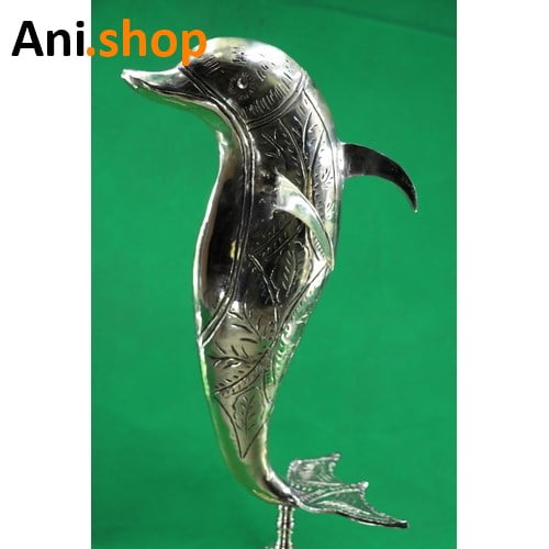 دلفین پایه دار برنجی کد AM3