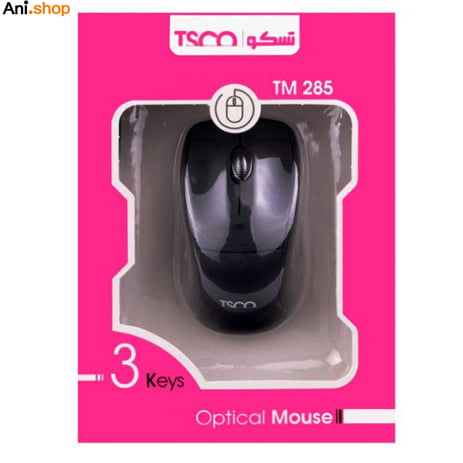 ماوس با سیم تسکو مدل TM 285- P S 2 کد16