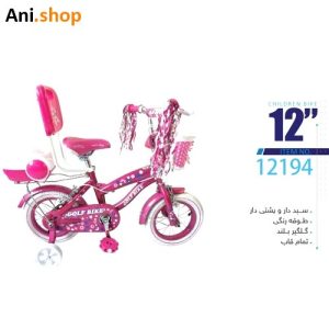 دوچرخه دخترانه مدل گلف بیک سایز 12 کد 9