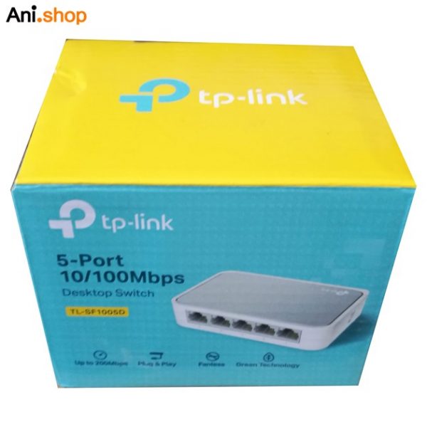 هاب 5 پورت تی پی لینک TP-LINK TL-SF1005D 5-Port 10/100Mbps کد 2191
