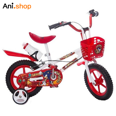 دوچرخه سونیک جی تویز سایز 12 رنگ قرمز