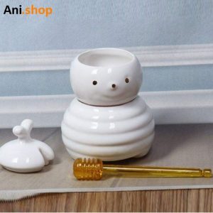 ظرف عسل طرح زنبوری کد 74