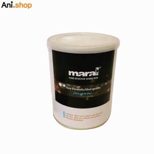 موم وکس ذغالی کنسروی لایه بردار مارال 700 گرمی