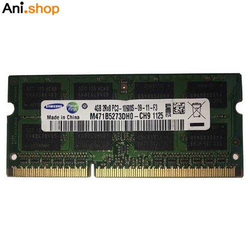 رم لپ تاپ 4G SAMSUNG مدل DDR3 1333 کد 622