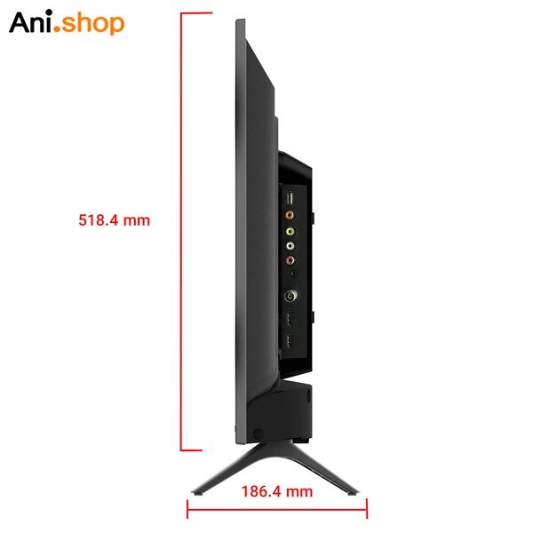 تلویزیون ال ای دی هوشمند 40اینچ TCL مدل 40D3000i مشکی کد 110