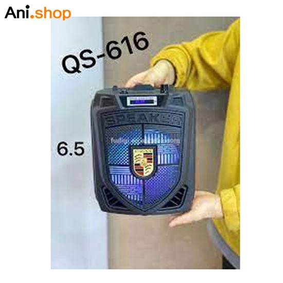 اسپیکر چمدانی قابل حمل QS-616 کد 504