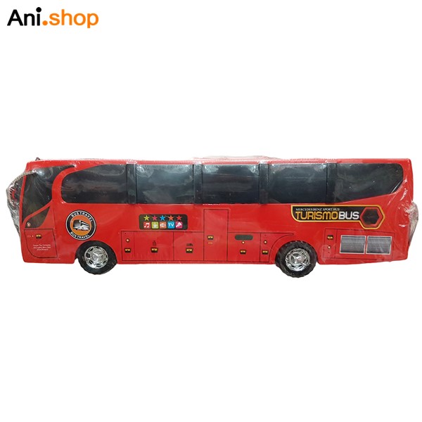 اسباب بازی اتوبوس مسافربری Turismo Bus کد 72 (نارنجی ، قرمز ، زرد )