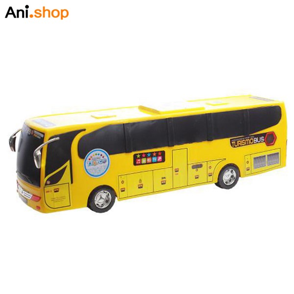 اسباب بازی اتوبوس مسافربری Turismo Bus کد 72 (نارنجی ، قرمز ، زرد )