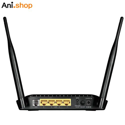 مودم روتر ADSL2 Plus بی‌ سیم N300 دی-لینک مدل DSL-2740U