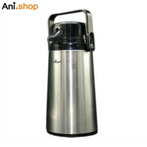 فلاسک 2 لیتر پمپی شیشه دار مدل UN-1820 کد 158