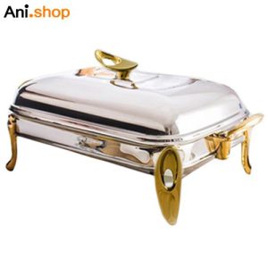 سوفله مستطیل بزرگ قایقی طلایی مدل UN-3849 کد 200