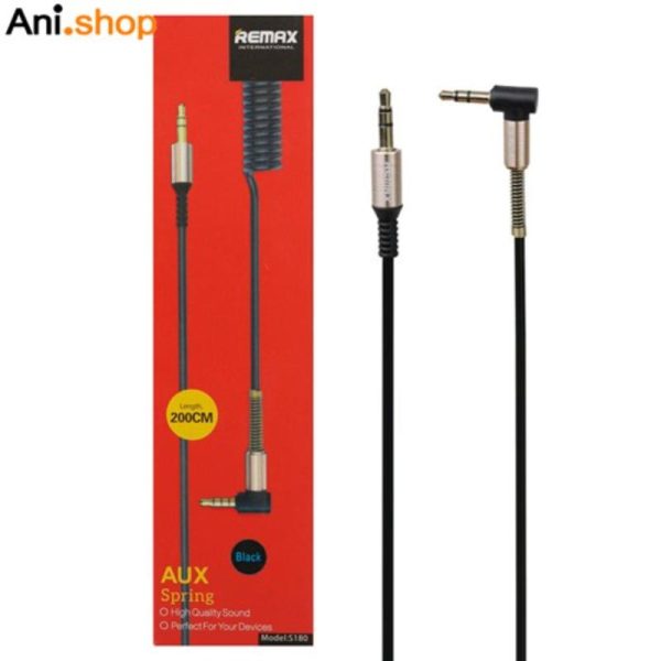 کابل فنری Remax S180 AUX 2m