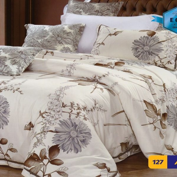 روتختی یکنفره ساتین پنبه کد 127 کارینا اصلی
