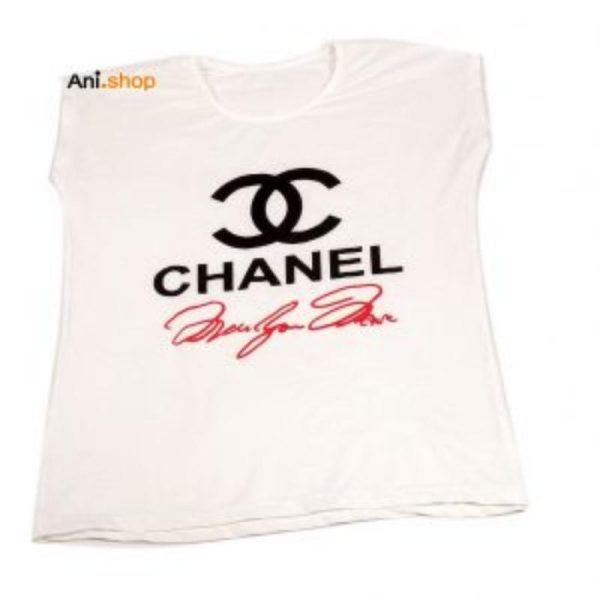 تیشرت حلقه ای زنانه طرح dz-48  CHANEl