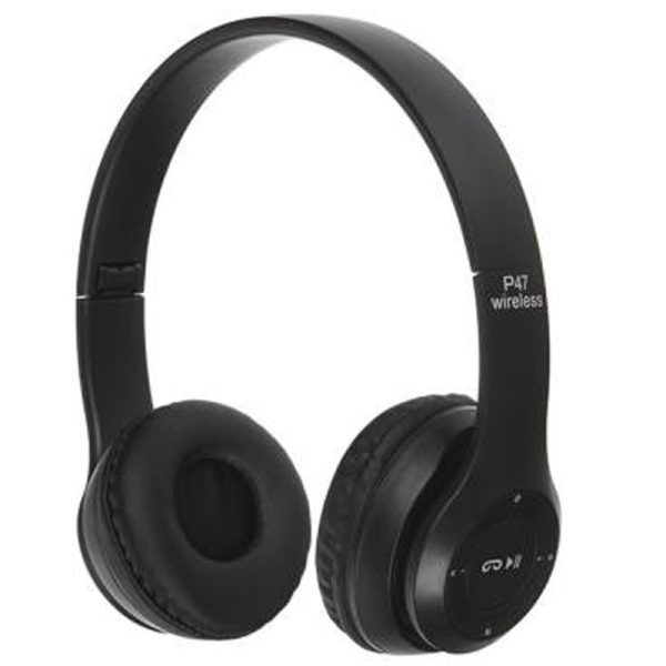 هدفون بی سیم مدل P47 رنگ مشکی