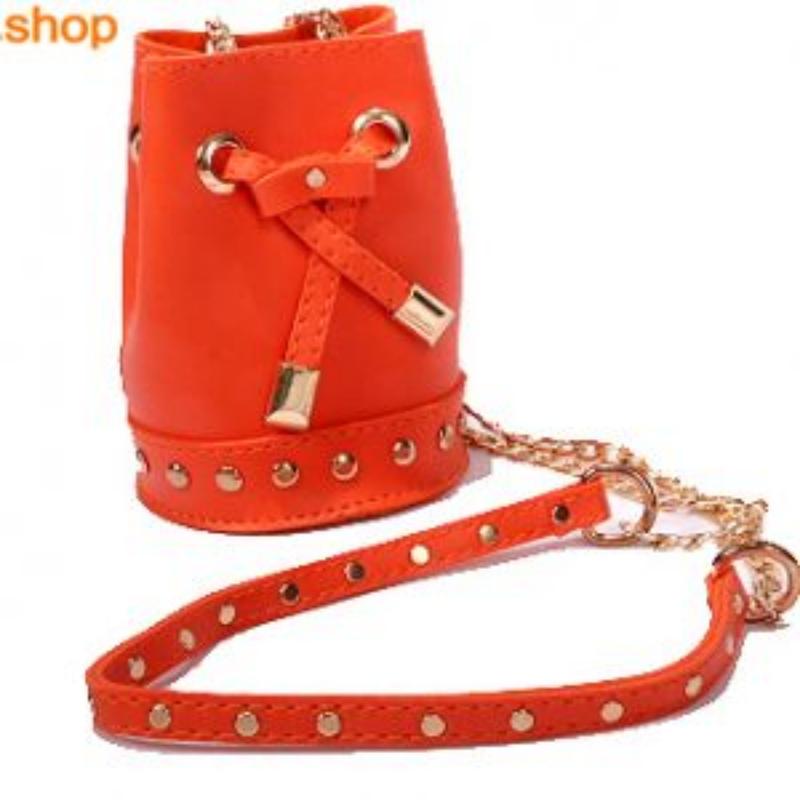 کیف دخترانه کلاسیک نارنجی