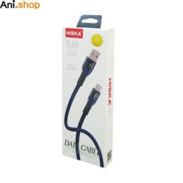 کابل شارژ دیتا تایپ سی HISKA-LX293