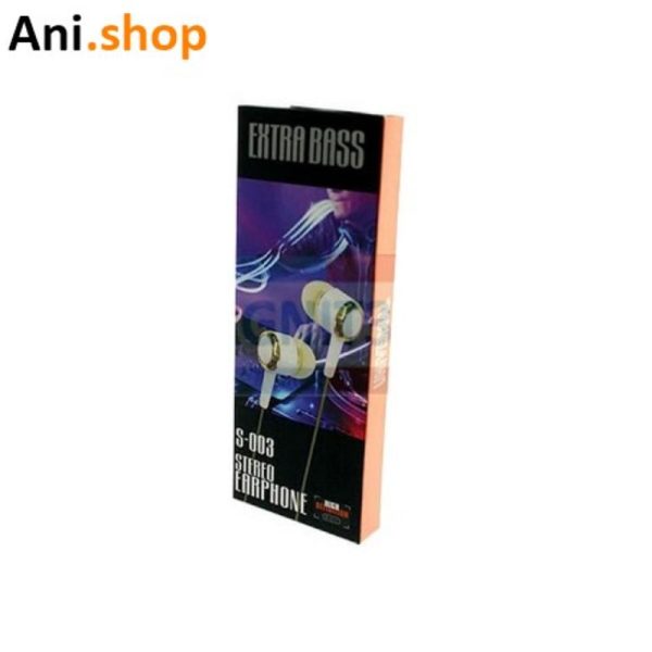 هندزفریextra bass مدلs-003
