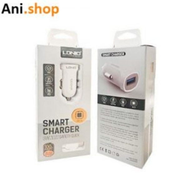 شارژر فندکی الدینیو مدل androd DL-C17 کد EZ-1