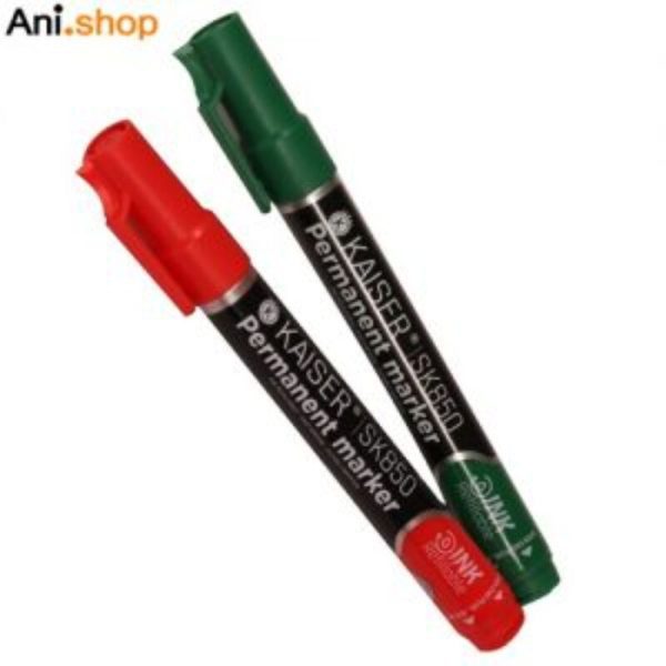 ماژیک غیر وایت برد سر گرد رنگ سبز DZ126