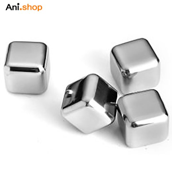 یخ استیل مکعبی ۴ عددی
