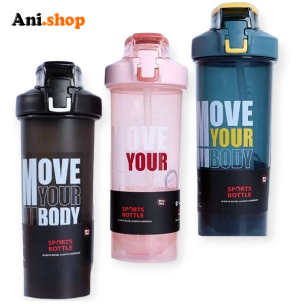 شیکر مدل MOVE BODY گنجایش 0.8 لیتر