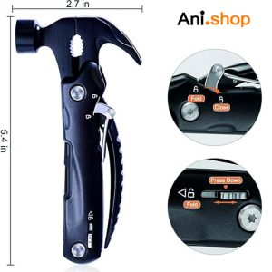 ابزار 8 کاره چکشی و تبری Hammer