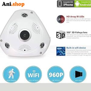 دوربین تحت شبکه چشم ماهی سقفی AHD fisheye Fullhan