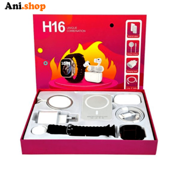 ست ساعت وایرپاد طرح اپل مدل H16 - Image 3