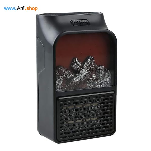 فن هیتر پرتابل شومینه ای کنترل دار 1000w وات - Image 4