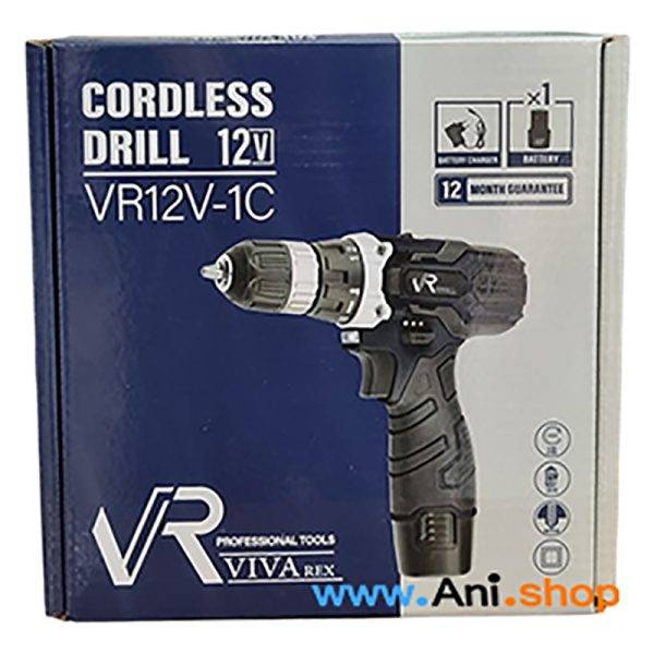 دریل شارژی ویوارکس VR12V-1C تک باتری بدون لوازم اضافی - Image 5