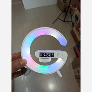 ساعت رو میزی زنگدار،طرح چراغ اسپیکر مدل G63