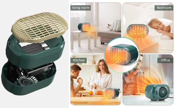 بخاری برقی فن هیتر 800 وات - Image 7