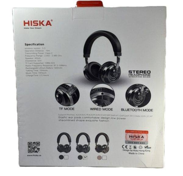 هدفون بی سیم مدل K-320HP هیسکا - Image 4