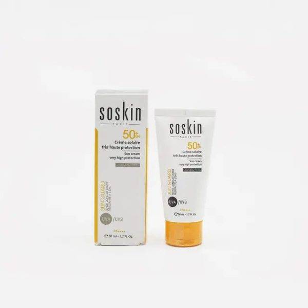 کرم ضدآفتاب ساسکین فلوئیدی (بی رنگ) Soskin Fluid Texture - Image 3
