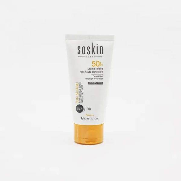 کرم ضدآفتاب ساسکین فلوئیدی (بی رنگ) Soskin Fluid Texture