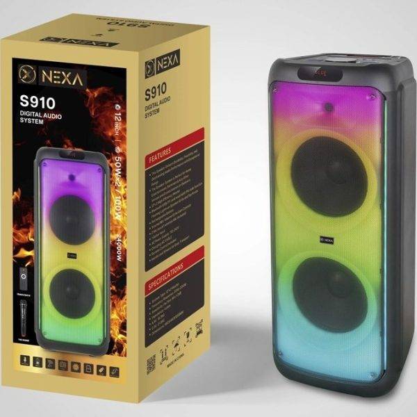 اسپیکر بلوتوثی قابل حمل نکسا مدل S910