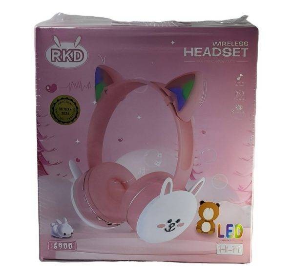 هدفون بلوتوث عروسکی مدل KD-6900-6901-6902 - Image 3