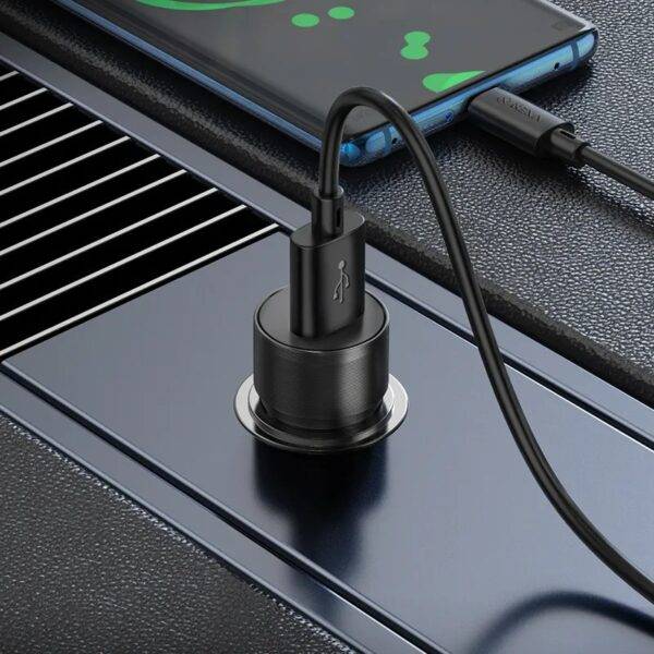 شارژر فندکی 18 وات Nexa مدل R18 به همراه کابل تایپ سی QC 3.0 - Image 4