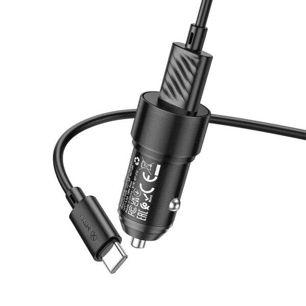 شارژر فندکی 18 وات Nexa مدل R18 به همراه کابل تایپ سی QC 3.0 - Image 3