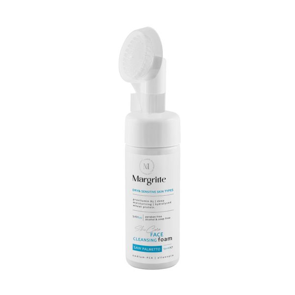فوم شستشوی صورت مارگریت مناسب پوست خشک و حساس حجم 150ml
