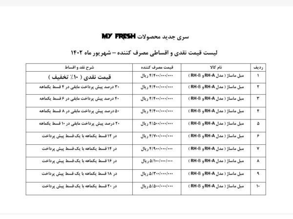 صندلی ماساژور مای فرش MyFresh RH-A - Image 3