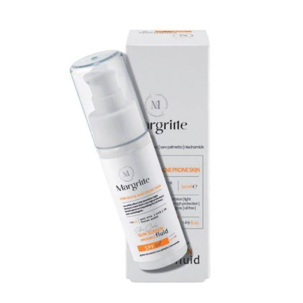 فلوئید ضد آفتاب ساده ( پوست چرب و مستعد آکنه) spf50