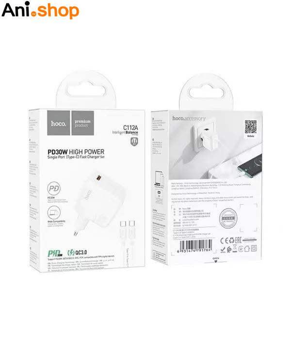 کلگی پکدارآیفون HOCO-C112A PD TC TO IP 30W - Image 2