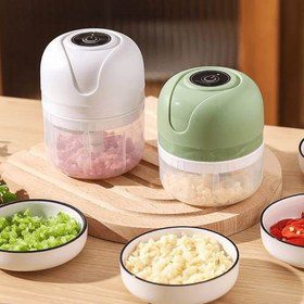 مینی خردکن شارژی ۱۵۰ml (خردکن _ خرد کن شارژی _ سیر خردکن)