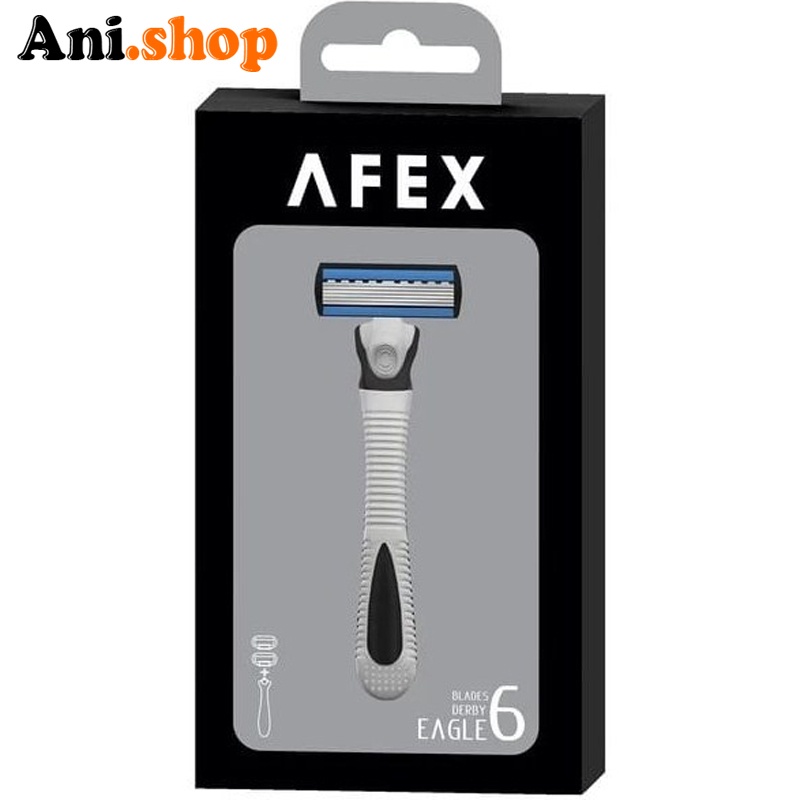 افکس تیغ اصلاح ایگل 6 لبه تکی